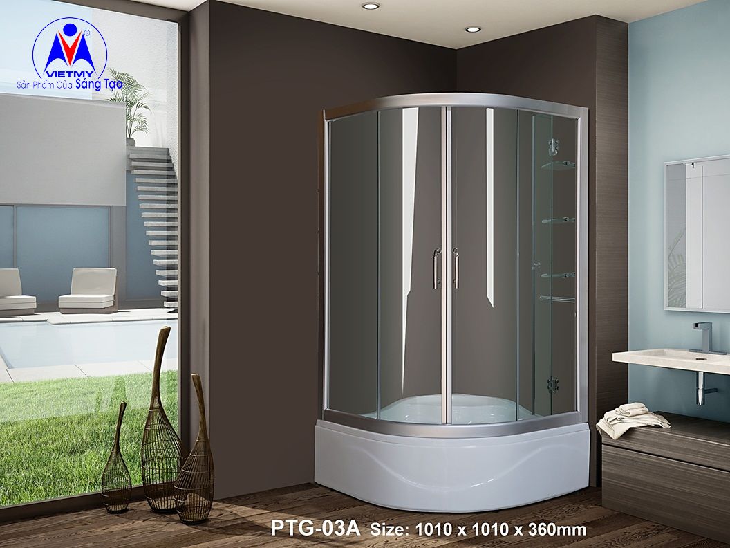 Phòng tắm đứng Việt Mỹ PTG.03A